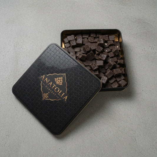 Double roasted Turkish Delight with Pistachio Chocolate 1.56 lb - Anatolia Harvest