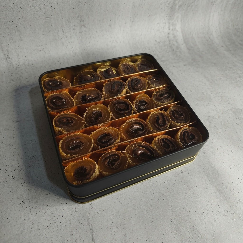 Turkish Delight with Brownie Chocolate 1.56 lb - Anatolia Harvest