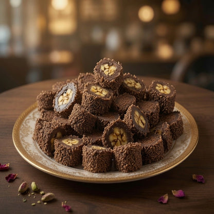 Turkish Delight with Chocolate Hazelnut 1.56 lb - Anatolia Harvest