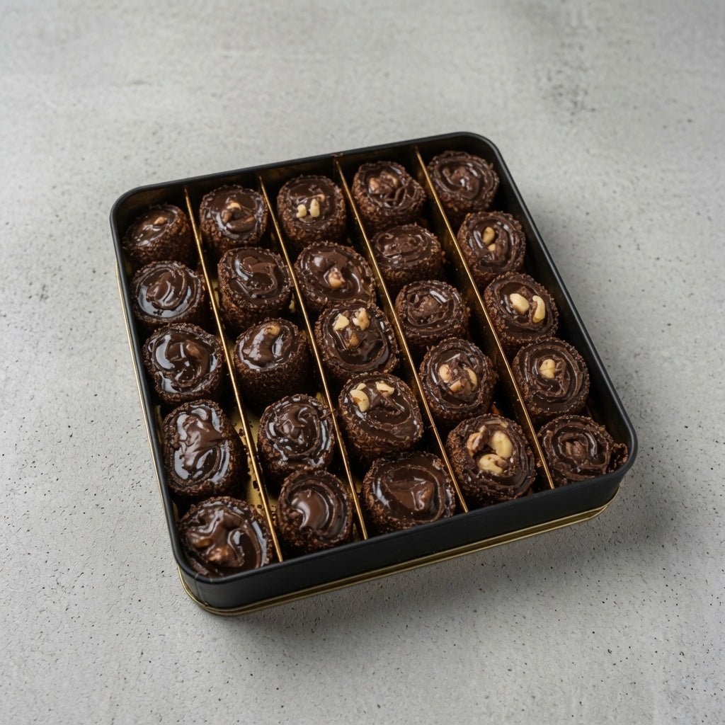 Turkish Delight with Chocolate Hazelnut 1.56 lb - Anatolia Harvest