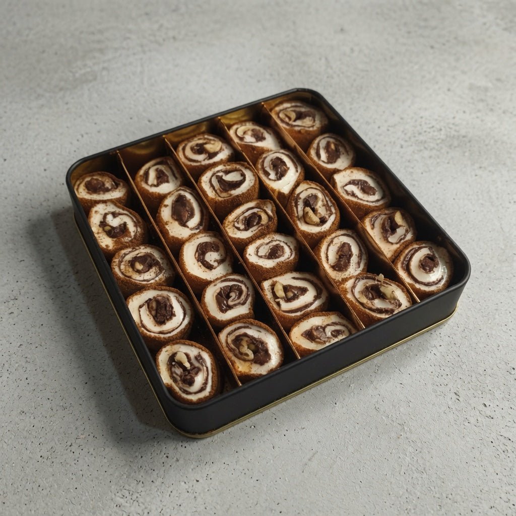 Turkish Delight with Coffee Chocolate Hazelnut 1.56 lb - Anatolia Harvest
