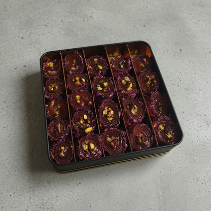 Turkish Delight with Pistachio Rose Pedals 1.56 lb - Anatolia Harvest