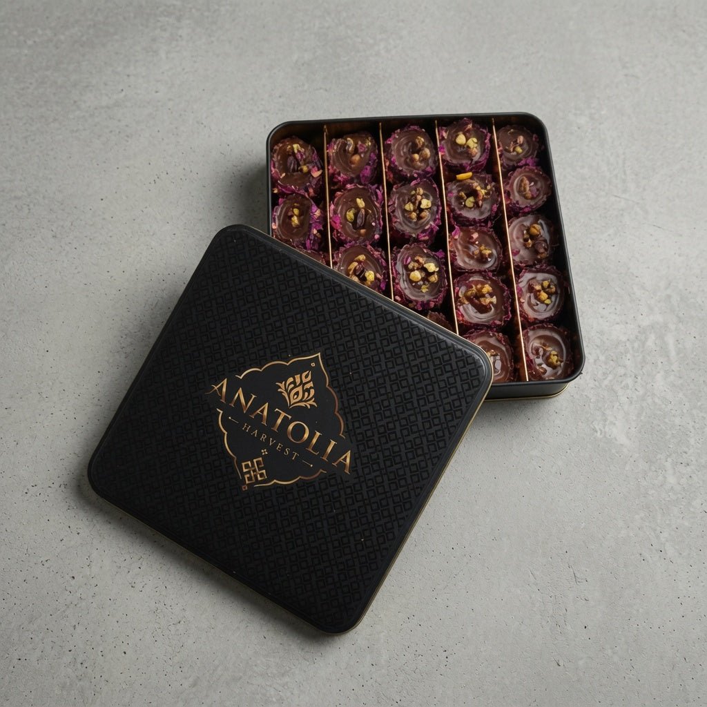 Turkish Delight with Pistachio Rose Pedals 1.56 lb - Anatolia Harvest