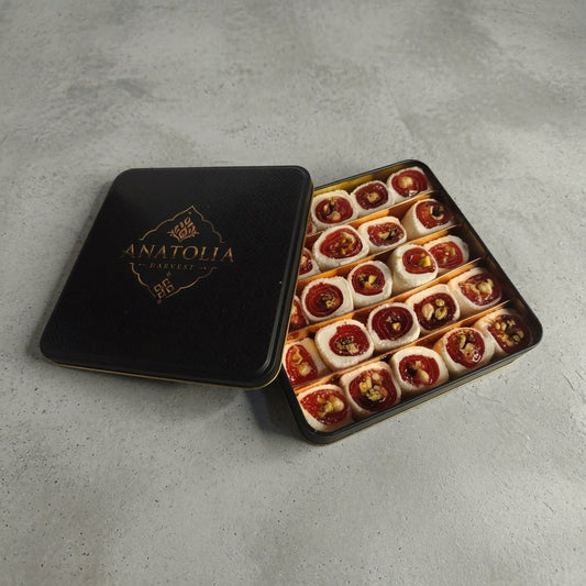 Turkish Delight with Punica Pistachio Coconut 1.56 lb - Anatolia Harvest